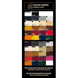 Sofolk Leather/Faux Leather Retouching Kit - Dyeing Car Steering Wheel, Car Seat, Sofa, Shoes, Jackets and Clothing - Damaged, Scratched, Scratched, Bleached Leather (01-Black)