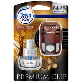 Febreze Premium Clip Woody Concerto Car Air Freshener 0.2 fl oz (7 ml)