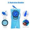 Zavothy Hydration Backpack with 2L Hydration Bladder Water Backpack for