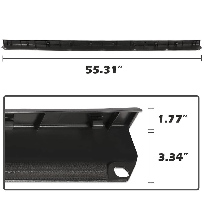 G-PLUS Tailgate Protector Top Upper Molding Cap, Compatible with Toyota