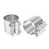 2 Packs 4 Inch Exhaust Clamp 4" In Exhaust Band