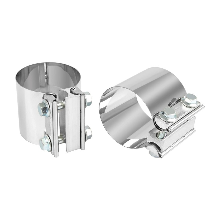 2 Packs 4 Inch Exhaust Clamp 4" In Exhaust Band