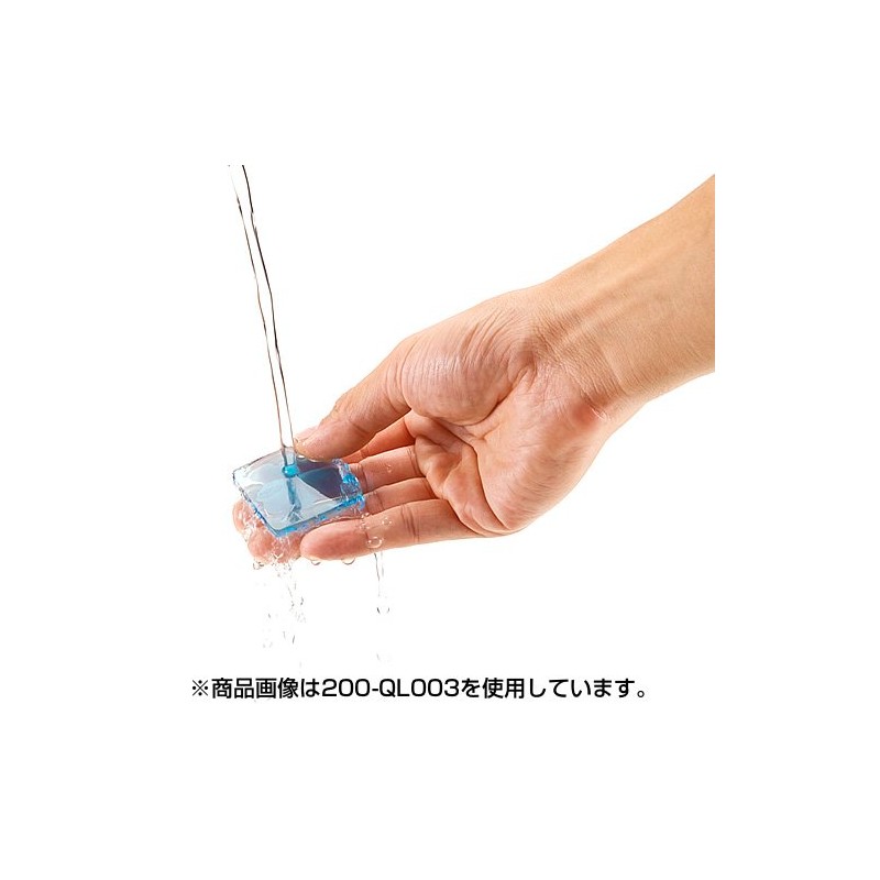 サンワダイレクト 耐震ジェル 耐震マット テレビ パソコン 転倒防止 耐震度7 耐荷重36kg 6枚入り 200-QL004