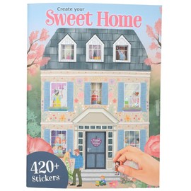Depesche 13806 Create Your Sweet Home Sticker Book