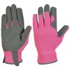 VERDEMAX Women's 4972 Professional Garden Gloves (Size S), Pink, 27cm15cm2cm