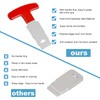 Feoang 2PCS Pool Plug Removal Tool, Metal Eyeball Seat Removal