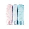 Heavens Cuddles Double Sided Pure Satin Baby Blanket 48"x36" (Seafoam)