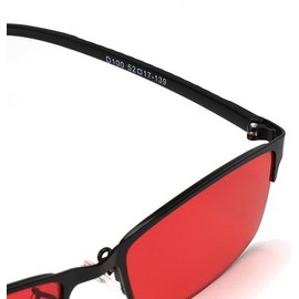 WHNING Men's Colorblind Glasses Red Green Blindness Glasses Both Outdoor and Indoor Use (T5)