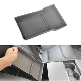 SZLYDZSW Armrest Console Organizer Tray for Model 3 Accessories 2023-2025 - Model 3 Armrest Hidden Storage Box Accessories