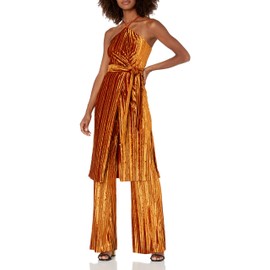 House of Harlow 1960 Women's Pearl Maxi TOP, Rust Red, Medium