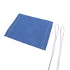 Cubrebocas de 2 capas paquete con 100 piezas (Azul cielo)