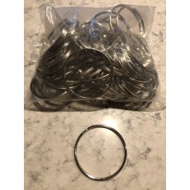 WHOLESALE LOT 70 KEY RINGS (3” Diameter) Split Ring Heavy Duty Ring