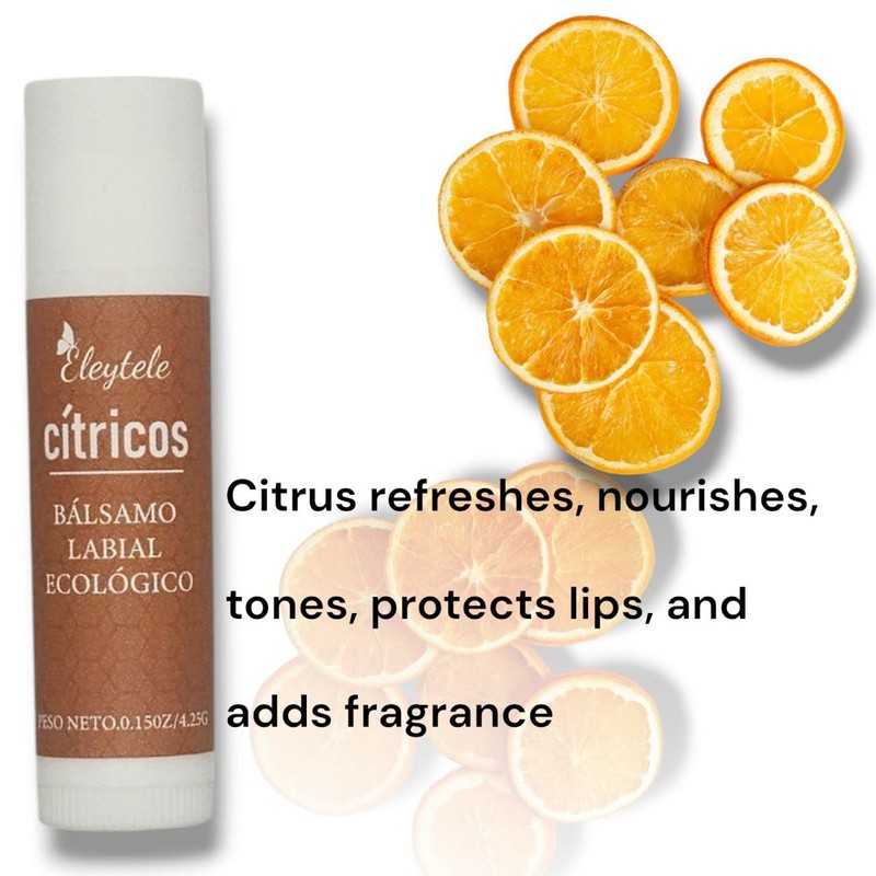 Eleytele Lip Balm Set - Set of 6 Natural and