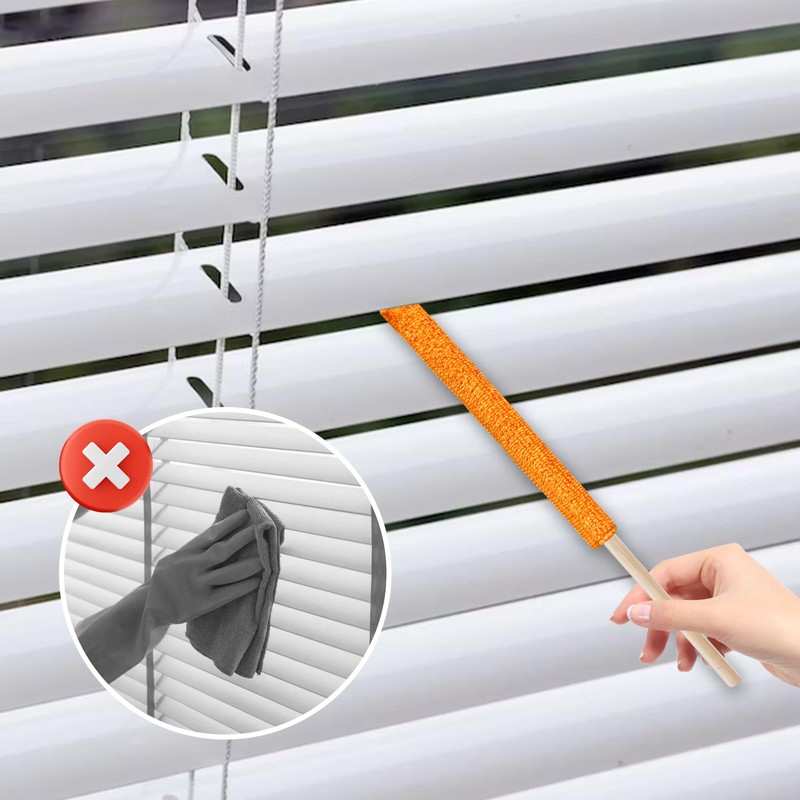 12 Pcs Mini Detail Duster Sticks Crevice Cleaning Tool Brush