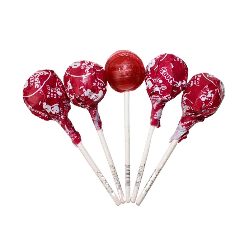 Red Raspberry Red Lollipops, Red Tootsie Pops, by Queen City