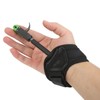 Bow Caliper Release Aid Aluminum Alloy Neoprene Wrist Strap Archery