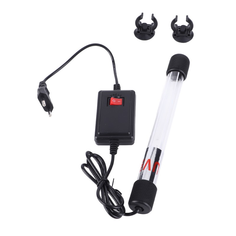 Aquarium Submersible UV Lamp Fish Tank Water Purification Algae Clean