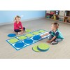 Learning Resources Ten-Frame Floor Mat Activity Set, Math Skills, 22