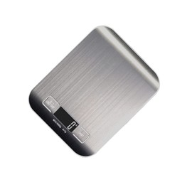 Fkstyle Electronic Scale, Digital Kitchen Cooking, 11.0 lbs (5 kg), 0.04 oz (1 g) Unit, Scale, Cooking, Precision Weighing