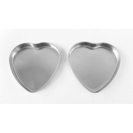 Quadrapoint Heart Pans Compatible with Easy Bake Oven
