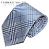 Thomas Bailey Fashion Tie - Cool Glen Blue 8cm