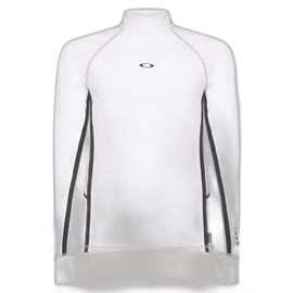 Oakley Men's Standard Performance Long Sleeve Rashguard, White