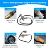 JDMON 2PCS Oxygen O2 Sensor Upstream Downstream Replacement for 2000-2004