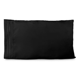 Cosy House Collection Pillowcases King Size - Black Luxury Pillow Case Set of 2 - Premium Super Soft Hotel Quality Pillow Protector Cover - Cool & Wrinkle Free - Hypoallergenic