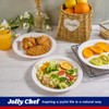 JOLLY CHEF Paper Plates 500 Count 10 inch,Soak Proof, Cut