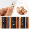 12pcs Zipper Lock Clips, Double Opening Zipper Clips Anti Theft