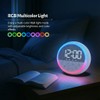 OCEST Sunrise Alarm Clock with White Noise & Dimmable RGB