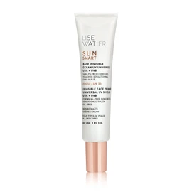 Watier Sun Smart Universal UV Shield SPF 30, Invisible Face Primer, Chemical-Free Sunscreen, Paraben-Free, Oil-Free, All Skin Types, 30 mL