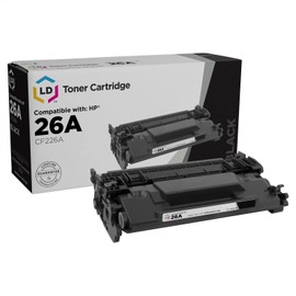LD Products Compatible Replacement for HP 26A Toner Cartridge CF226A 26X CF226X LaserJet Pro M402d M402dn M402dne M402dw M402n MFP M426fdw M426fdn MFP M426dw (Standard Yield Black, 1-Pack)