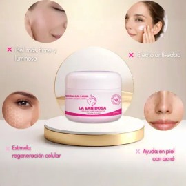 Crema Facial La Vanidosa Pack 2 Baba De Caracol Y Colágeno                                                                                            