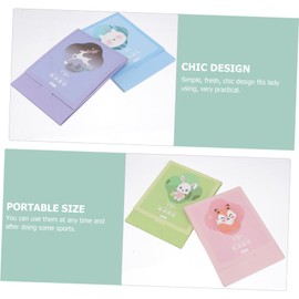 FRCOLOR 400PCS Oil Control Face Blotting for Oily Skin Fragrant Portable Oil Absorbing Tissue for Women for Home Office and Sports Use