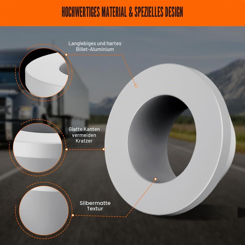 TKSE Manual Tyre Mount Centring Cone, Wheel Balancing Cone for