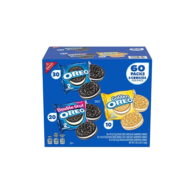 Oreo Variety Pack, 60 count