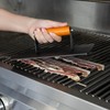 Outset XL Grill Press, Iron Smash Burger Press with Wood