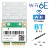 WiFi 6E Half Mini PCI-E WiFi Network Card 802.11AX AC