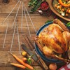 DGBRSM 6pcs Stainless Steel Poultry Cooking Needles for Securing Stuffed