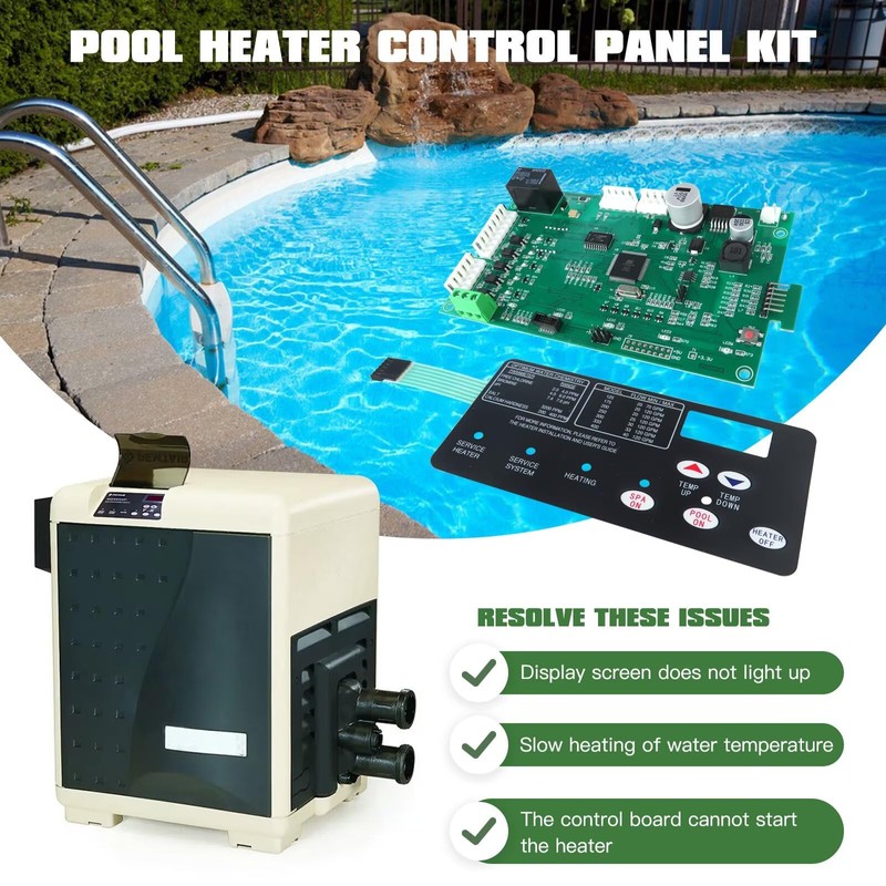 KOGUNXU 42002-0007S Control Board Kit with 472610Z Switch Membrane Pad