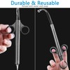 ANGCURE Lube Applicator, Easy-to-Use Lubrication Syringe with Comfortable Rounded Cap,