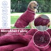 Dog Bathrobe Towel Drying Coat - Super Absorbent Dog Towels