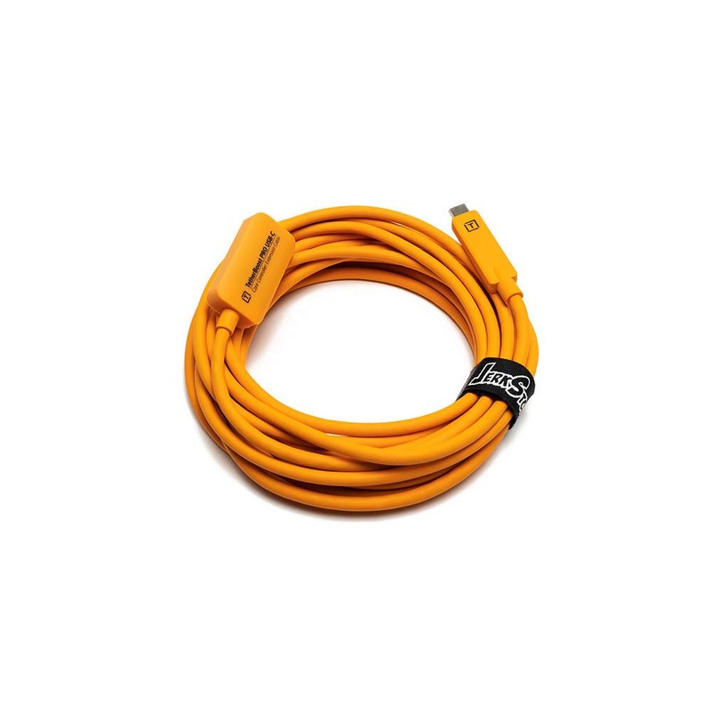 TetherBoost Pro USB-C Core Controller Extension Cable (High-Visibility Orange)
