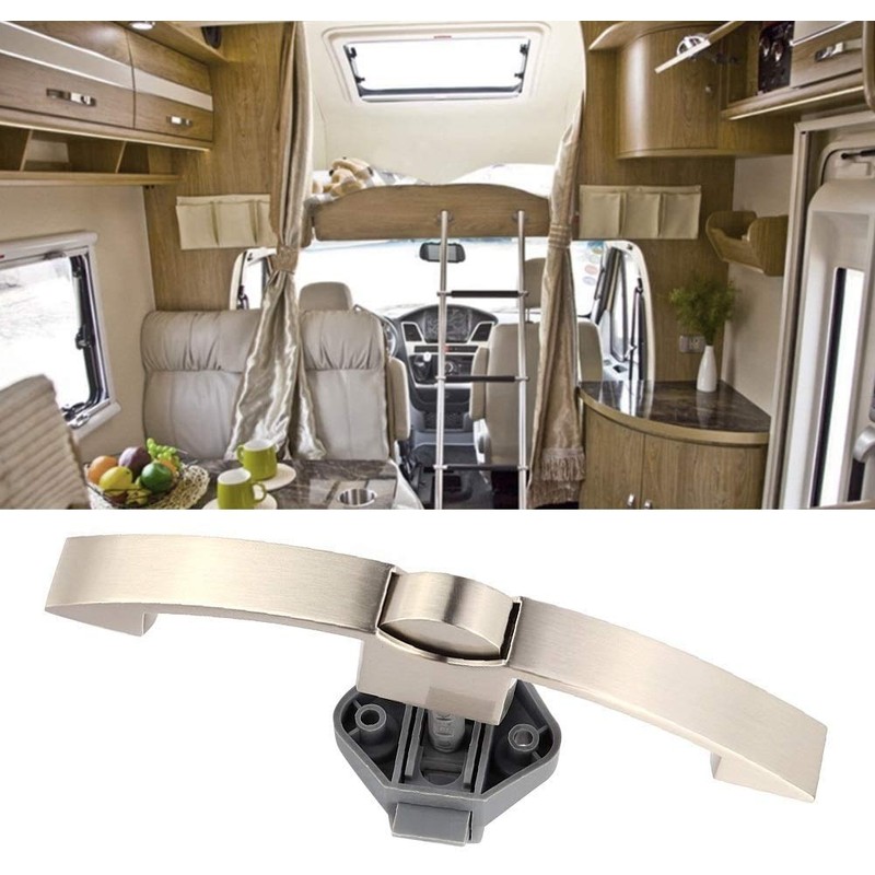 POFET Arc Push Button Pull Catch Lock Furniture RV Cabinet
