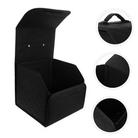 PACKOVE Collapsible Car Trunk Storage Organizer Multi-Compartment Durable Organizer for SUV Minivan Truck Groceries Tools Emergency Supplies Space-Saving Design