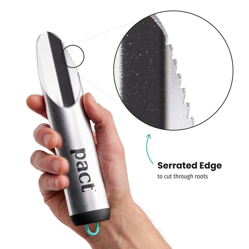 PACT Outdoors Backpacking Shovel: Lightweight Aluminum Trowel, Essential for Backpacking,
