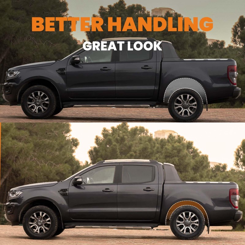 maXpeedingrods 6" Rear Axle Flip Kit & C-Notch For Chevy