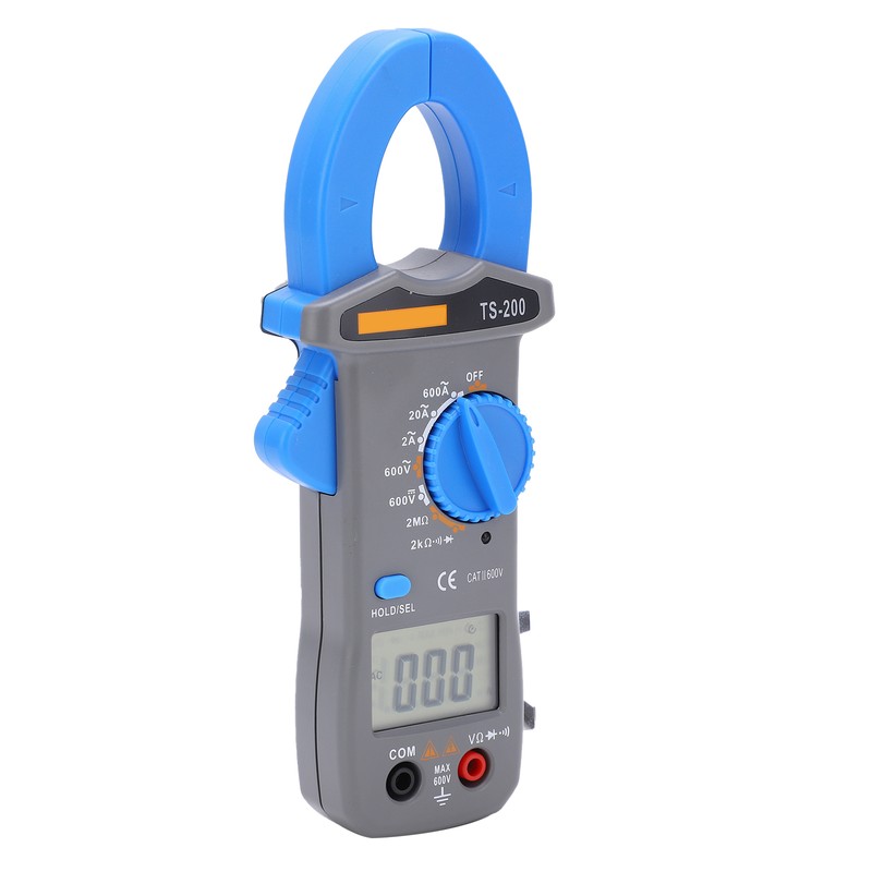 TS‑200 600A/600V High Accuracy Clamp Meter Anti Burn Multifunctional Digital