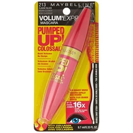 Maybelline Colossal Volume Mascara 033 Fl Oz Get 16X Pumped Up Lashes